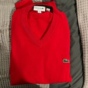 Lacoste a sweater - Red